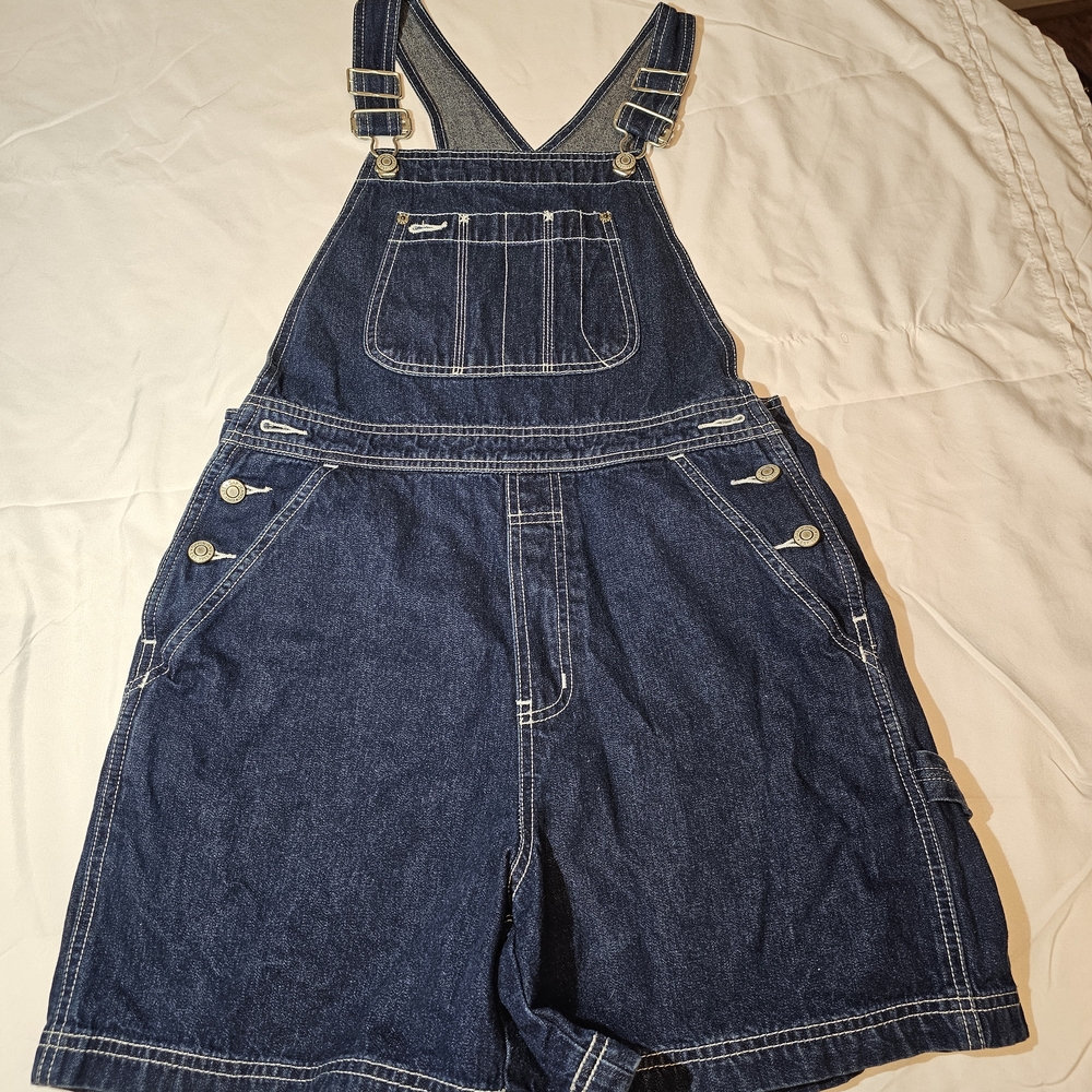 GAP Dark Blue Denim Overalls